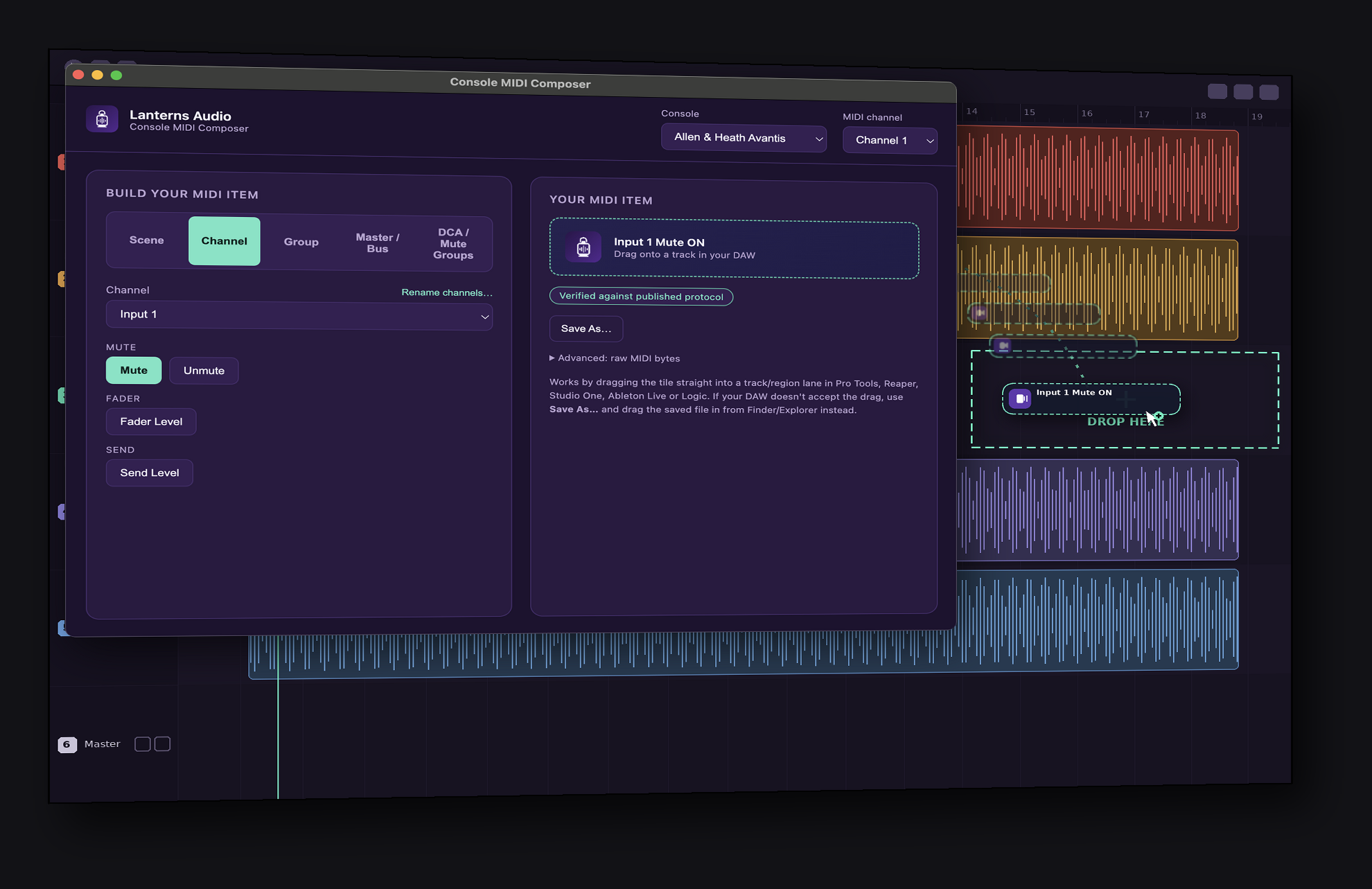 Console MIDI Composer (MAC)